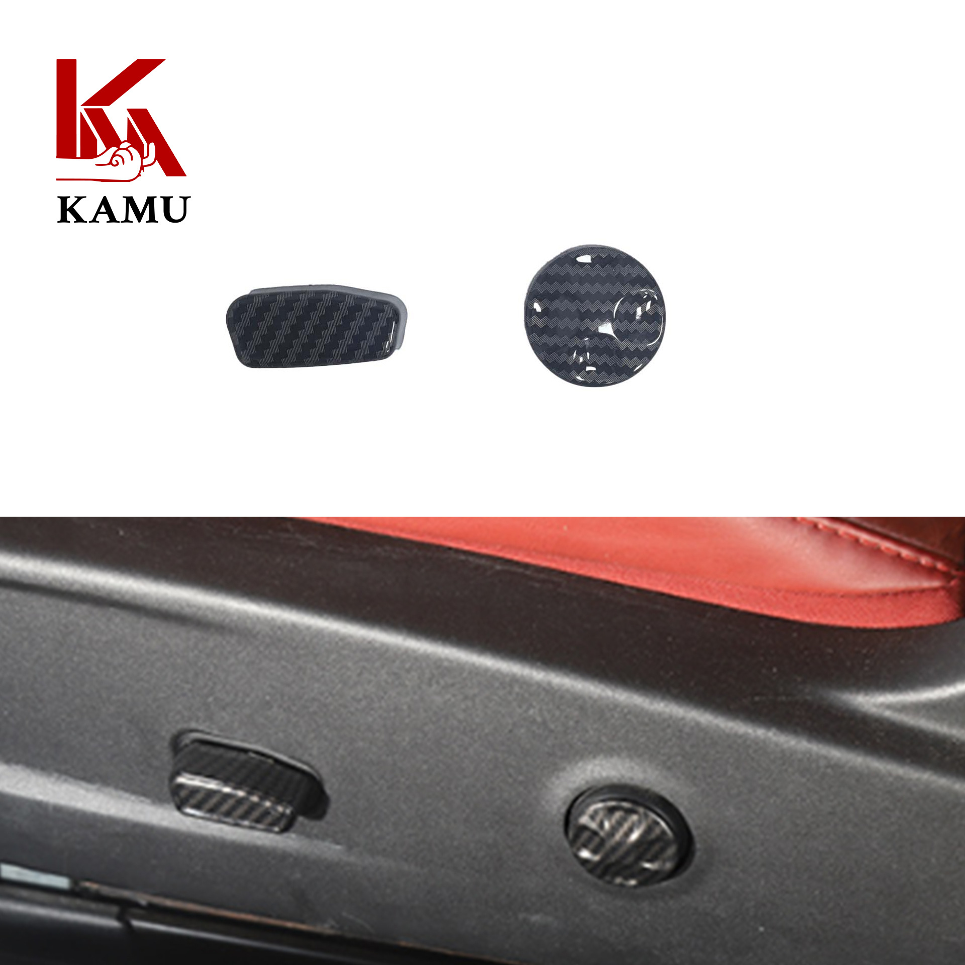 Suitable for Dodge Challenger Dodge Challenger carbon fiber pattern interior exterior navigation steering wheel gear