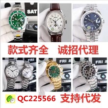 手表時尚簡約琴名匠系列爆款全自動機械銀色鋼帶商務男士手表批發