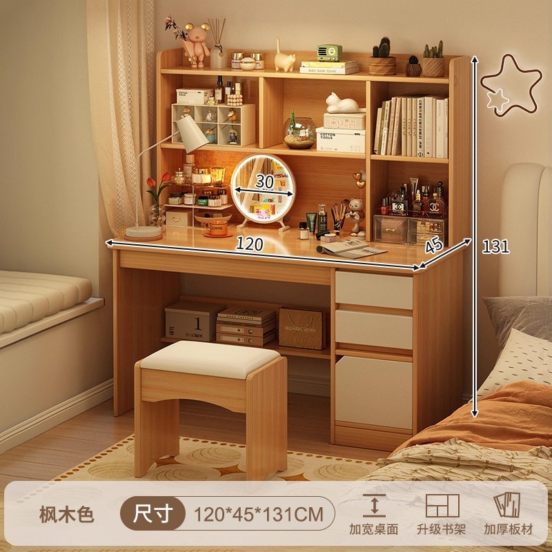 Escritorio de computadora, comedor, dormitorio simple, escritorio moderno, mesa de maquillaje, gabinete de maquillaje, espejo de cama, nuevo