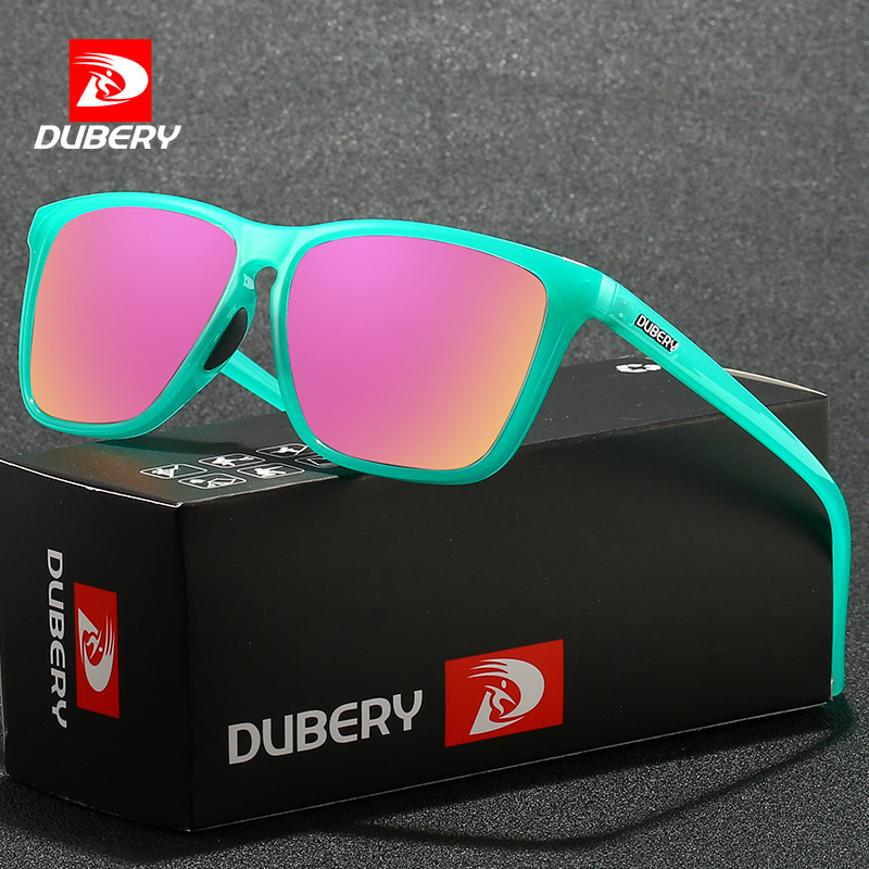 DUBERY new polarized plated real film sunglasses foreign trade sports driving sunglasses AliExpress glasses D108