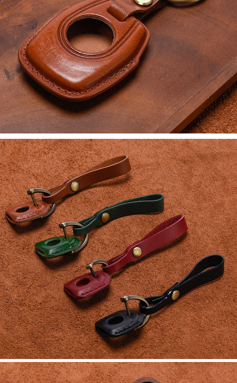 Suitable for Harley SportsterS Pan American SportsterS Leather Key Case Night Walker Modified Cow Leather Case Vintage