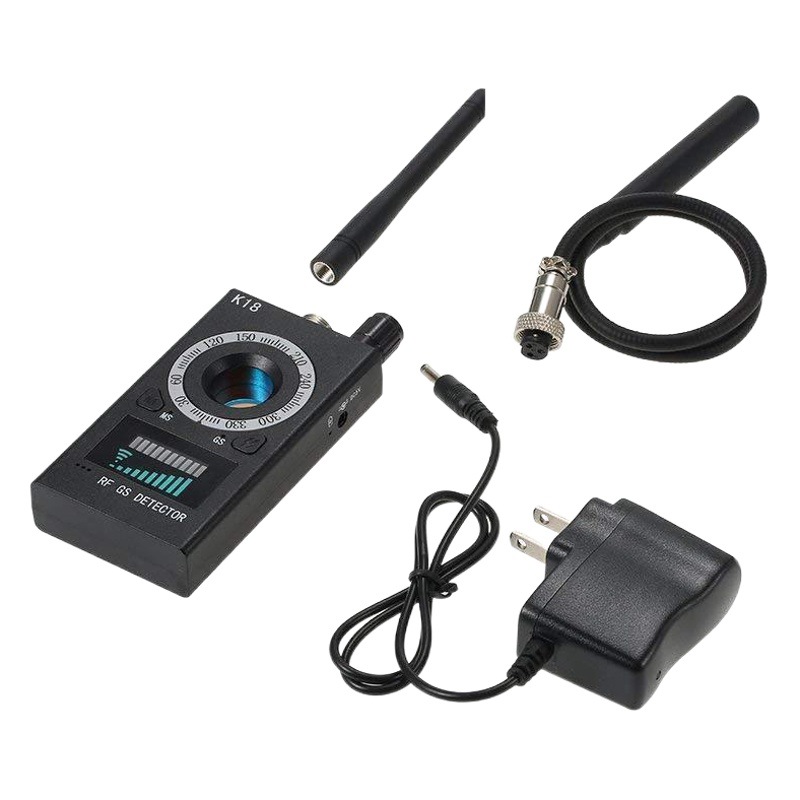 Detector de cámara antirrobo K18 de comercio exterior GPS anti-seguimiento detección de señal inalámbrica anti-espionaje detector anti-monitoreo