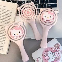 新款拳拳猫咪造型蓬松镂空梳子化妆按摩便携高颜值两用学生宿舍