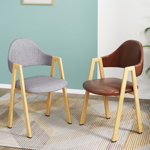 北欧餐椅简约椅子靠背网红咖啡餐厅字椅休闲铁艺凳子家用
