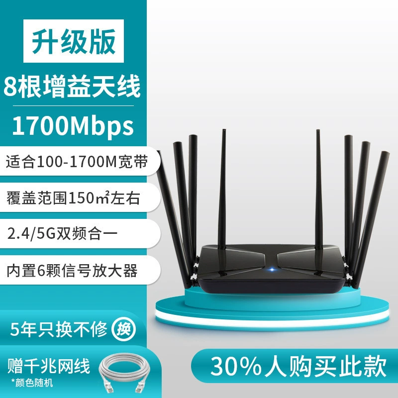 5G двойной диапазон гигабитный WiFi маршрутизатор для дома с высокой скоростью полного покрытия всего дома в общежитиях и небольших/средних помещениях