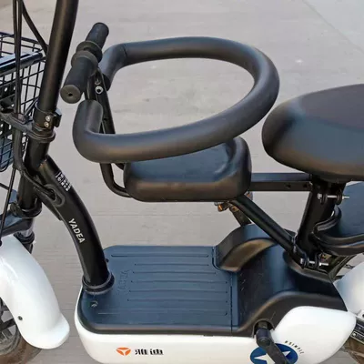 Motorcycle Seat, Baby Chair, Electric car child seat - black-fence-circle