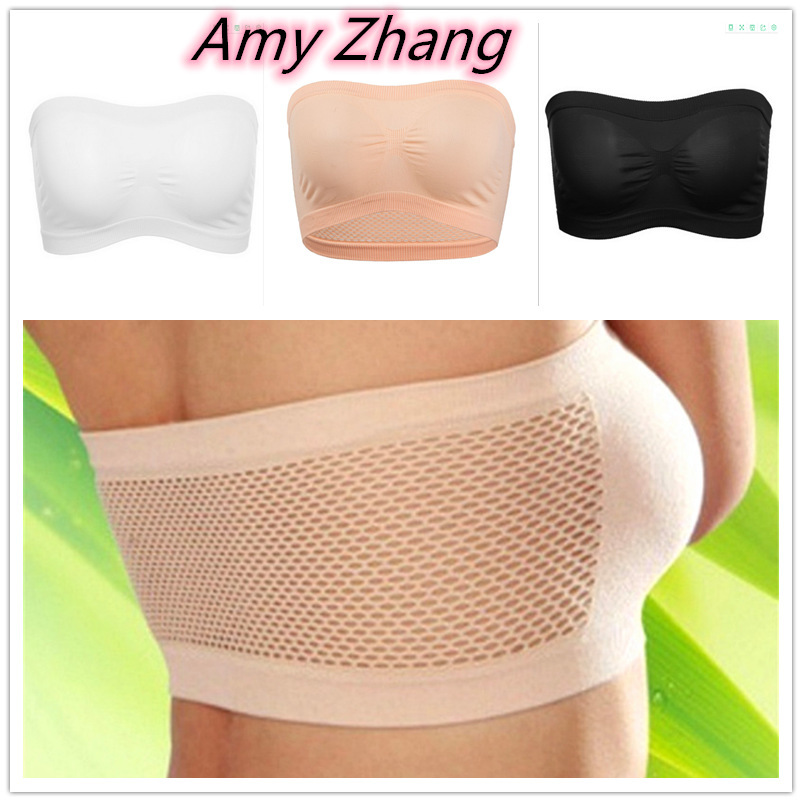 Sexy Strapless Brassiere Sport Bra Women...