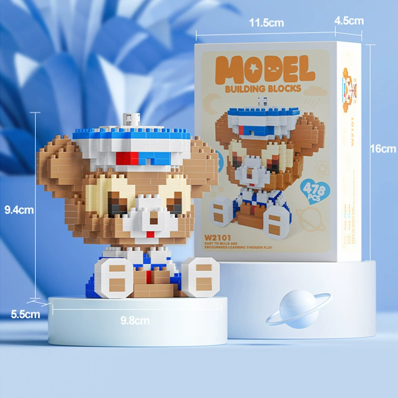 Lego, cartoon doll, constructor, toy, Birthday gift