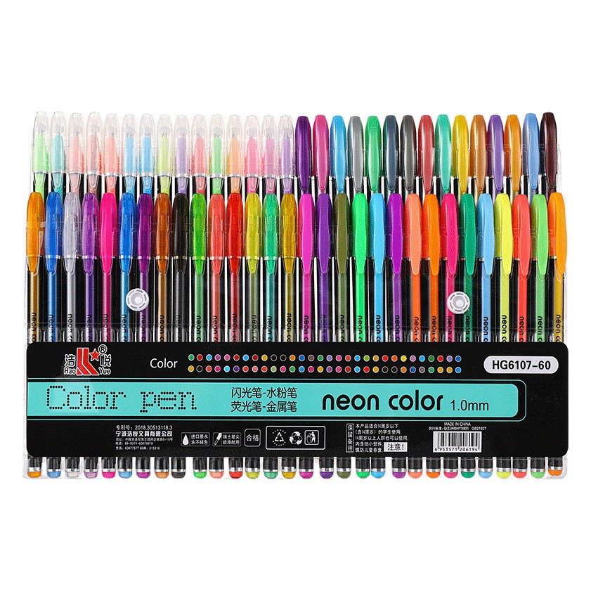 Flash pluma de gel de color pluma de gel bolígrafo pluma de diario pluma de los niños estrella de flash luminoso pluma de color especial para tomar notas