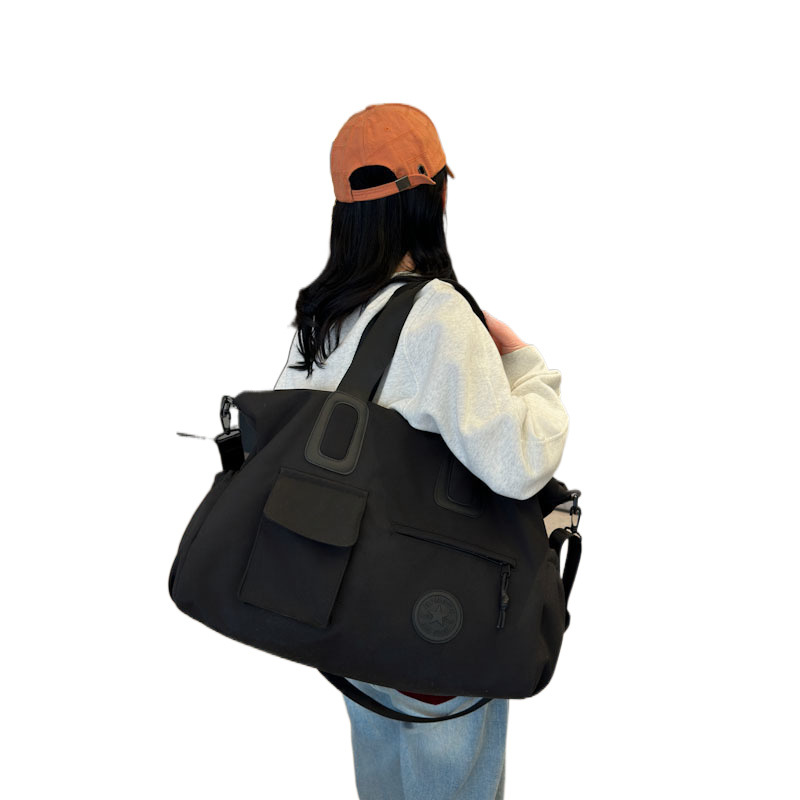 Bolso femenino de gran capacidad a prueba de agua para entrega, almacenamiento de viajes cortos, ocio duradero, fitness, yoga deportivo