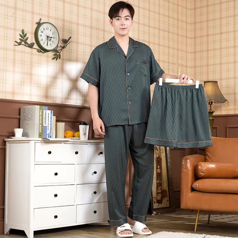 da-G 그린 쓰리피스 슈트