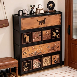 鞋柜;衣帽架;书架