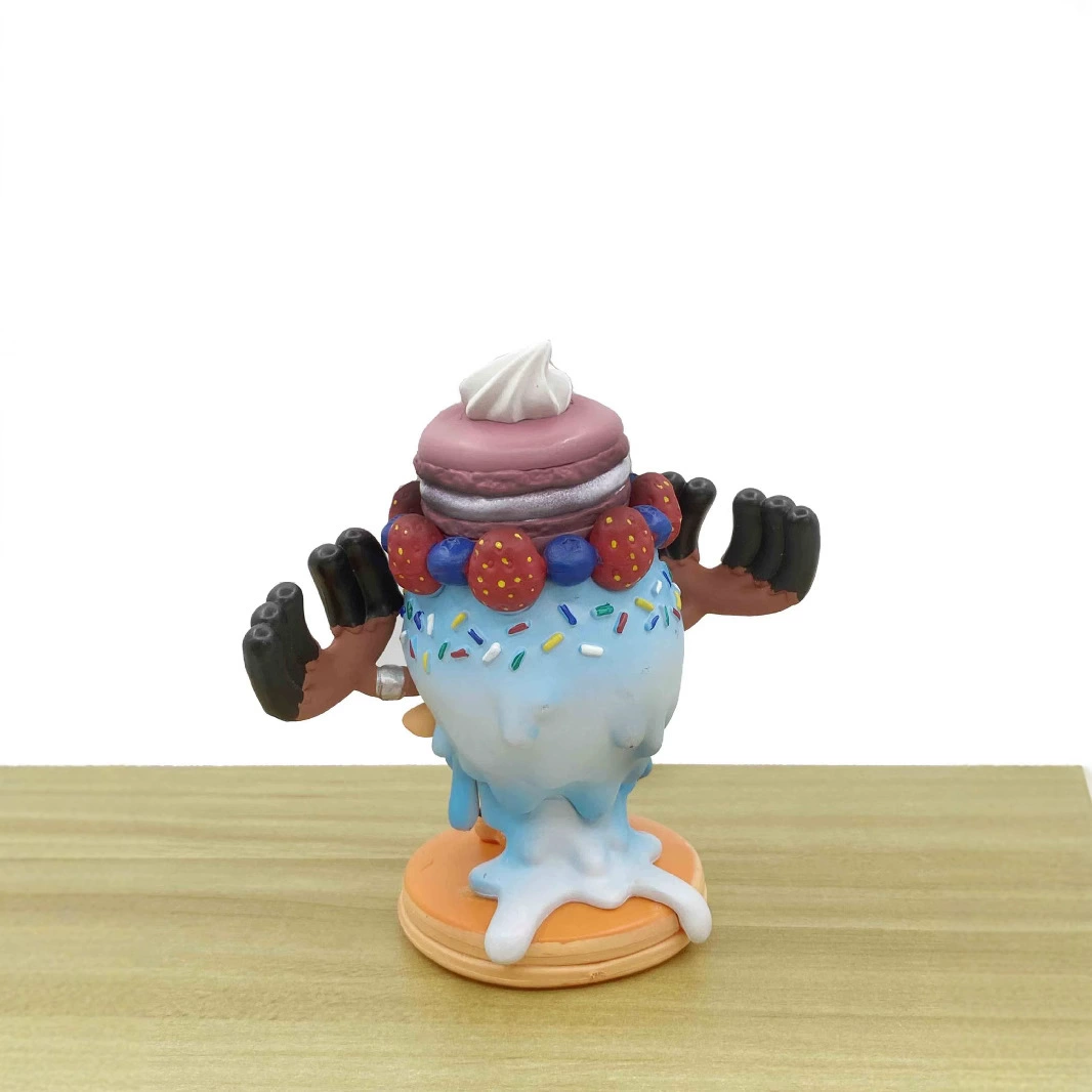 One Piece POP 15-я годовщина Candy Chopper Cookies Dessert 129-е поколение Dessert Chopper упакованные украшения Оптовая фигура