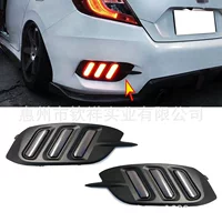 Применимо к Honda 16-18 civic задний фонарь модифицированный светодиодный задний противотуманный фонарь светодиодный задний фонарь