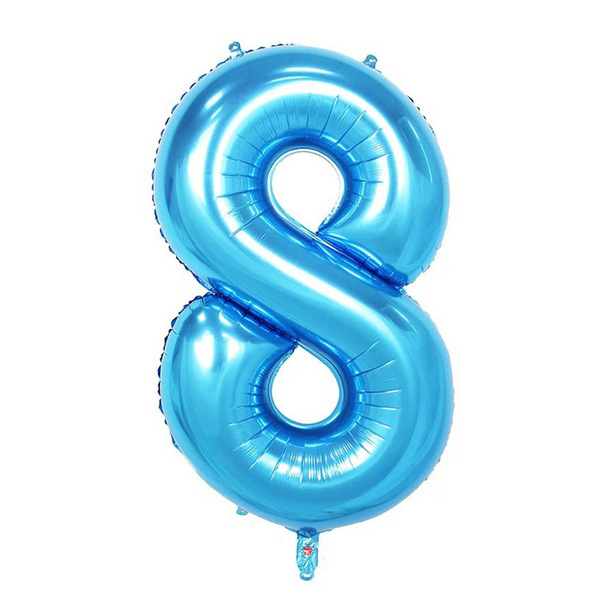 digital golden blue fuchsia balloon