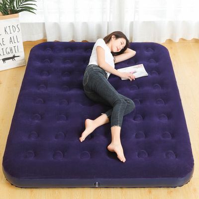 Hard floors air cushion sheet inflation mattress Lazy man Airbed household Double Folding bed outdoors Cheer up mattress