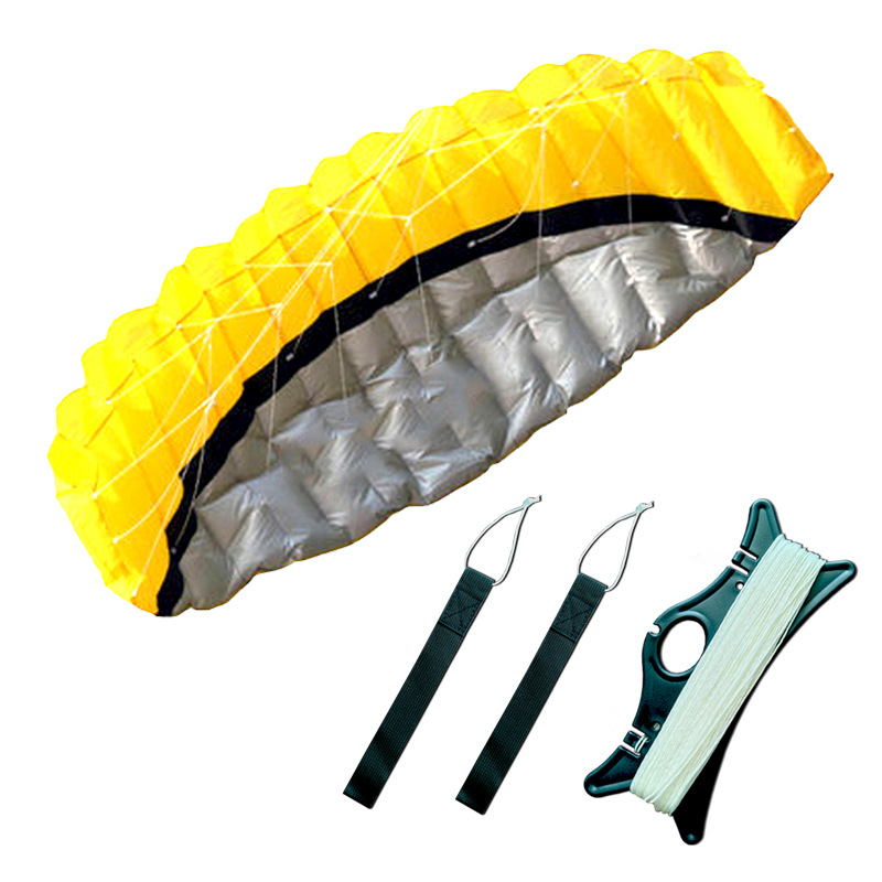 Comercio exterior suave doble línea paraguas cometas transfronterizas explosión Amazon paraguas eléctricos cometas paracaídas acrobacias paraguas cometas