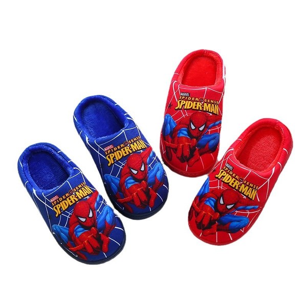 Children's winter cartoon non-slip keep warm slippers for men and…