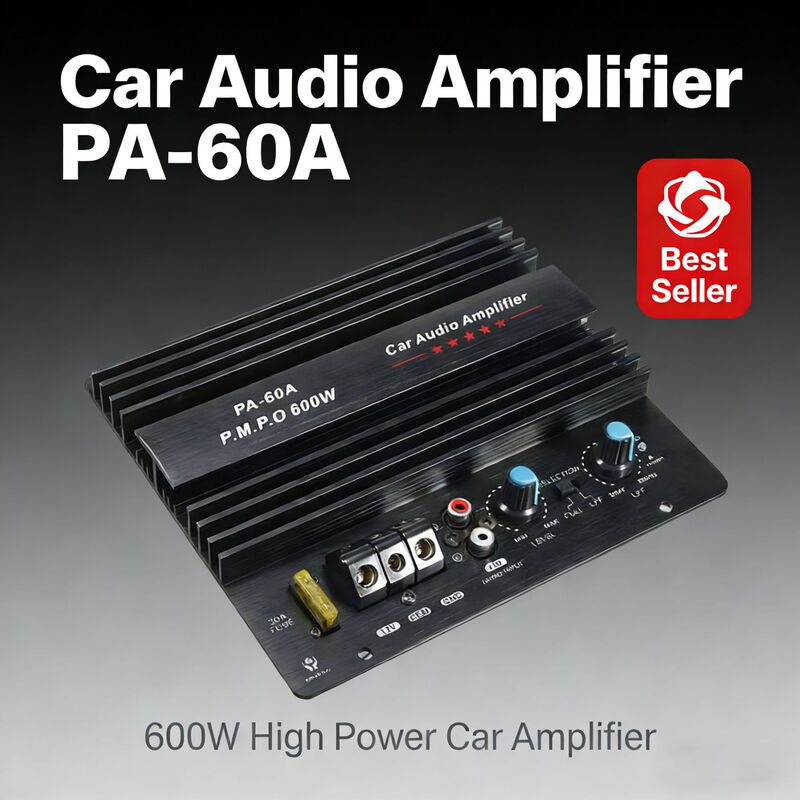 PA-60A12v car amplifier board high power audio subwoofer exposed amplifier 12V power amplifier 600W
