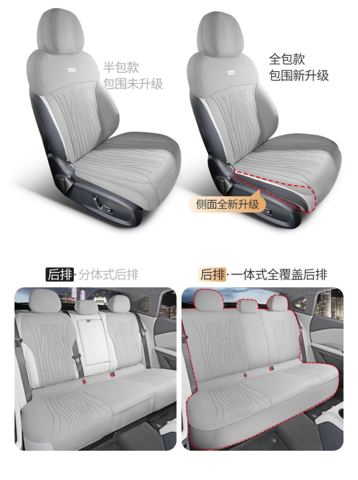 Galaxy Star 6 Special Car Seat Cover, Universal Seat Cushion for All Seasons, Suede Leather Seat Cushion, Ventilated and Breathable Seat Cover