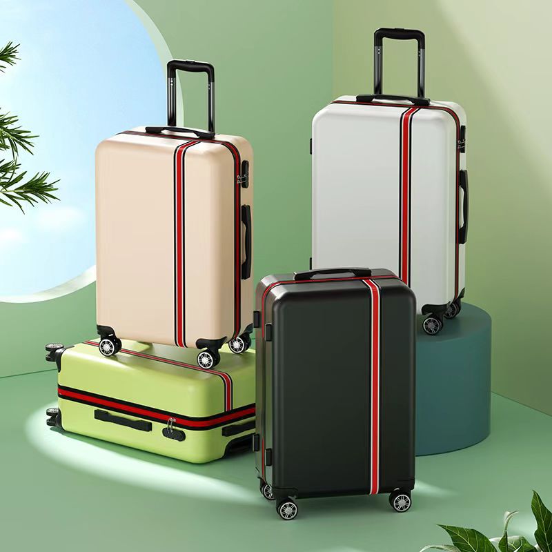 Unisex luggage 20 inch trolley suitcase for women with large capacity 24 sturdy small travel suitcase_voghion.com