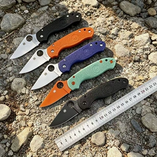 蜘蛛C223折叠刀EDC工具尼龙手柄跨境折叠刀登山刀具高硬度不锈钢