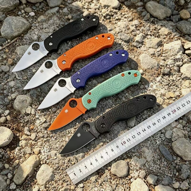 Spider C -122.999999999% off Folding Knife Edc Tool Nylon Handle Cross-Border Folding Outdoor Knife Hiking Camping Knife Portable