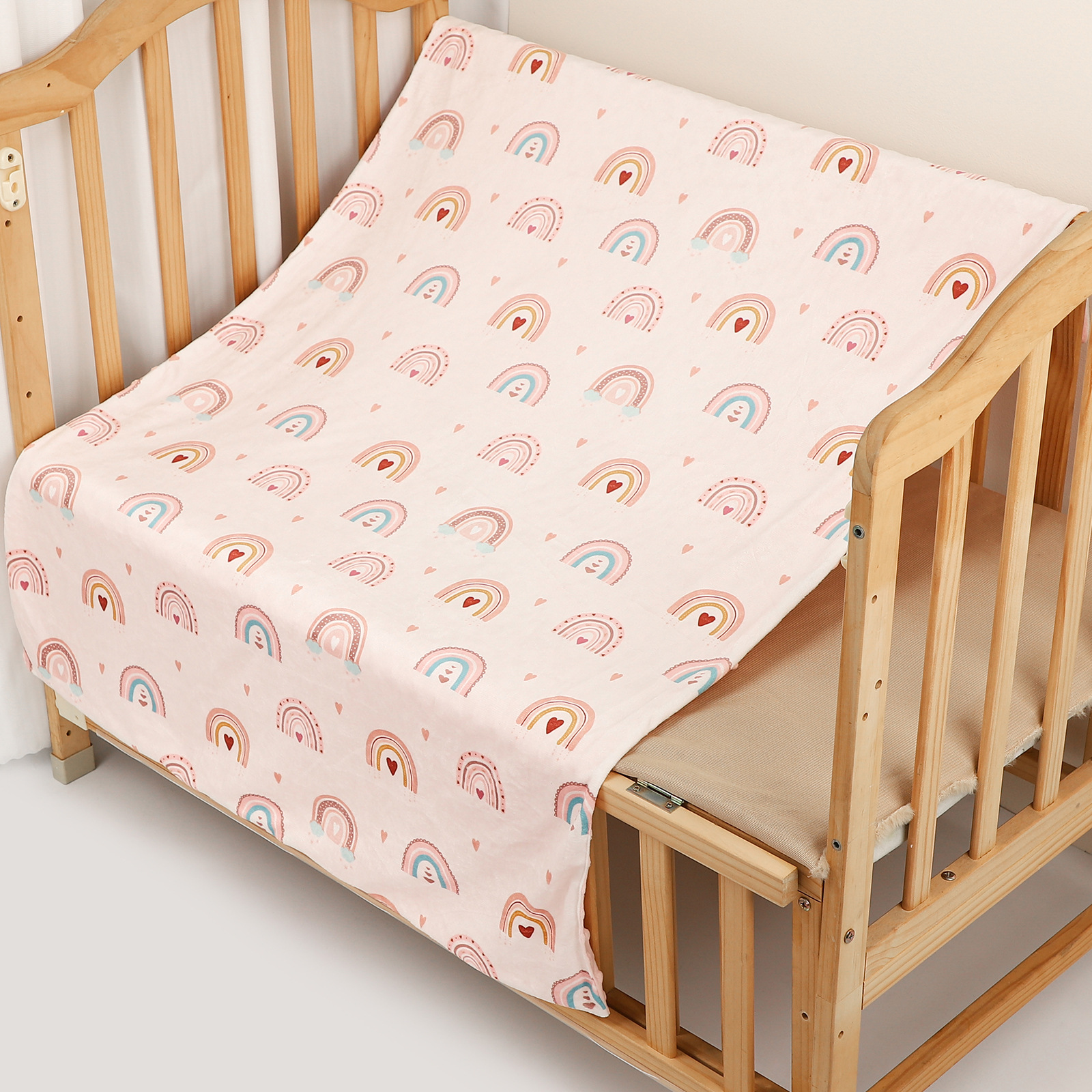 Manta Consoladora con Relieve para Bebé de Vellón de Coral Suave y Confortable para Niños