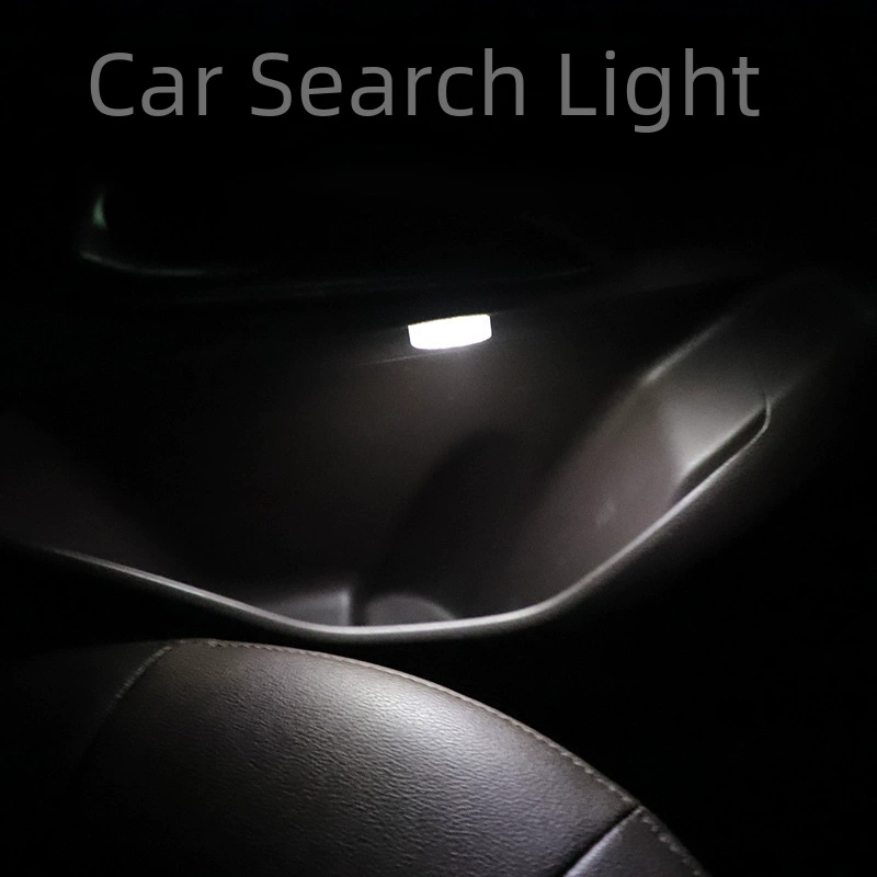 Круглая сенсорная индукционная подсветка 6 LED, нажатие света, автомобильная лампа, маленькая ночная лампа, наклеенная в шкафу для чтения