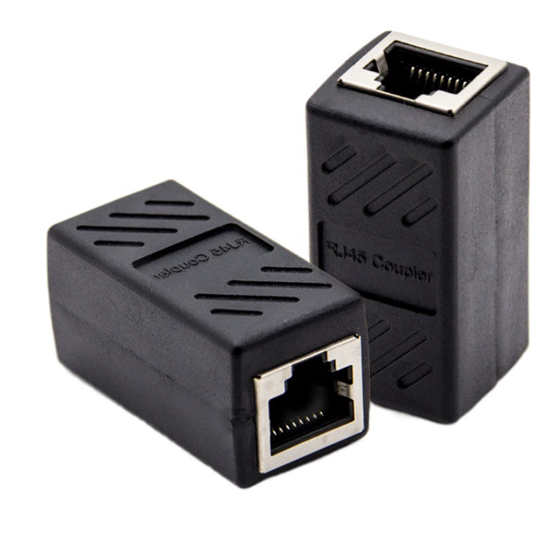 Поставка удлинителя сетевого кабеля 8P8C, прямой разъем rj45, экранированный разъем, прямой сетевой разъем Gigabit RJ45