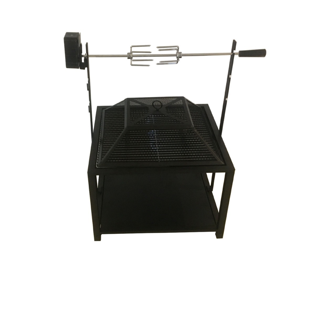 Parrilla eléctrica multifuncional cuadrada para barbacoa, fabricante original, horno electromecánico para barbacoa