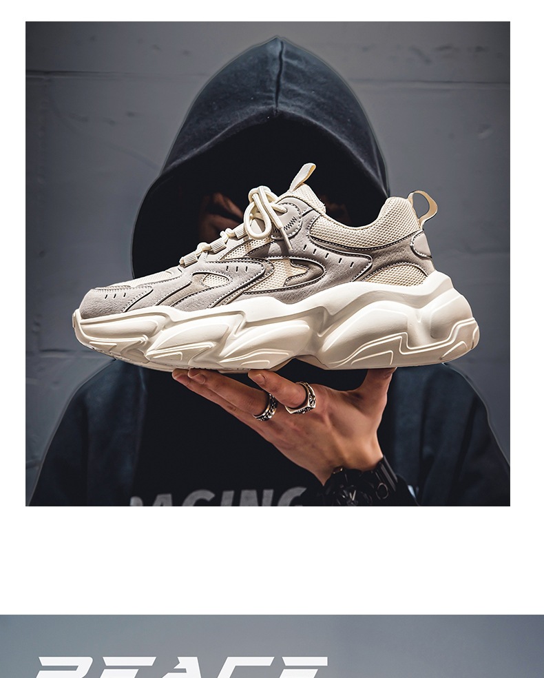 Herren-Wanderschuhe, Basketballschuhe, Sneakers, Mesh, langlebig, Fußgewölbeunterstützung_voghion.com