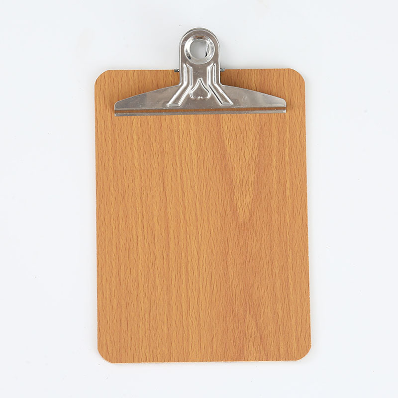 A5 나뭇결 나비 클립