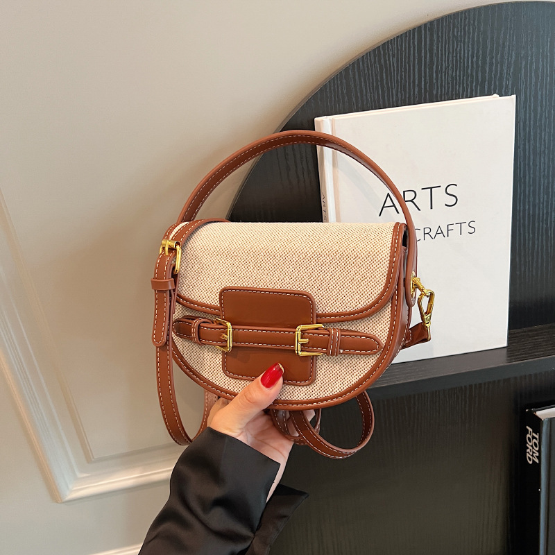 Bolsa de silla de colores de alto impacto para mujeres 2024 verano nueva moda popular bolso de mano pequeño bolso de hombro