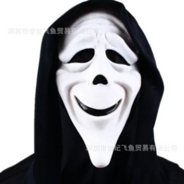 Grito máscara horror Ghost Face tocados Halloween muerte miedo alma-agitación mascarada accesorios del partido