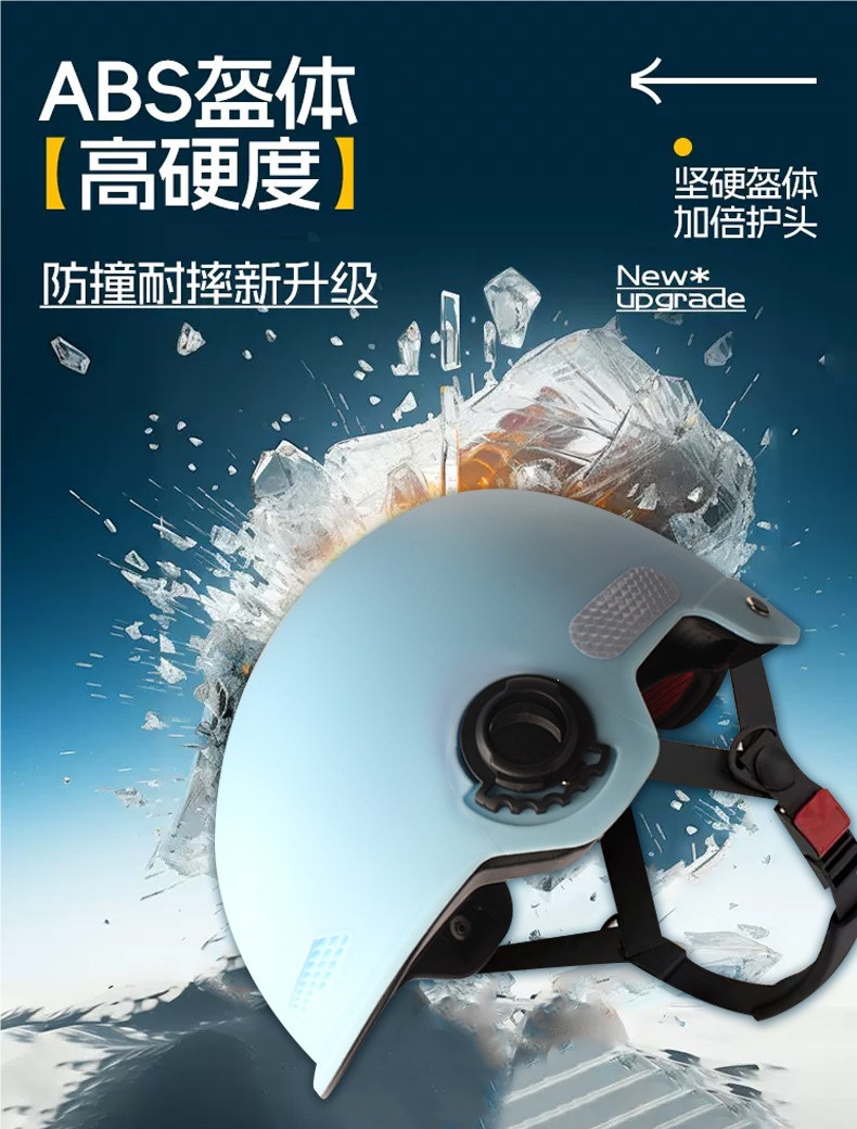New National Standard 3C Certified Autumn and Winter Electric Vehicle Helmet for Women, All-Season Sun Protection, Unisex Safety Helmet with Visor for Cycling