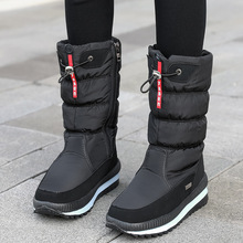 冬季東北雪地靴女高筒棉靴冬季加厚防水防滑加絨大碼外貿棉鞋加厚