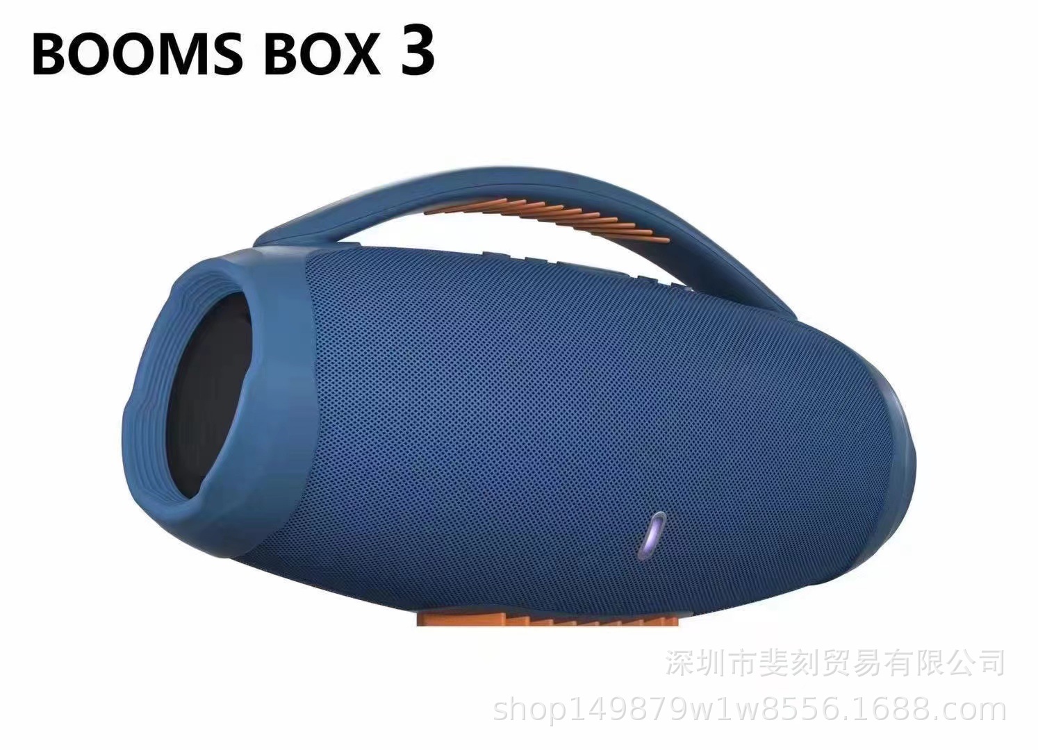 Boomsbox tres generaciones de altavoces Bluetooth inalámbricos subwoofer pesado sonido al aire libre portátil