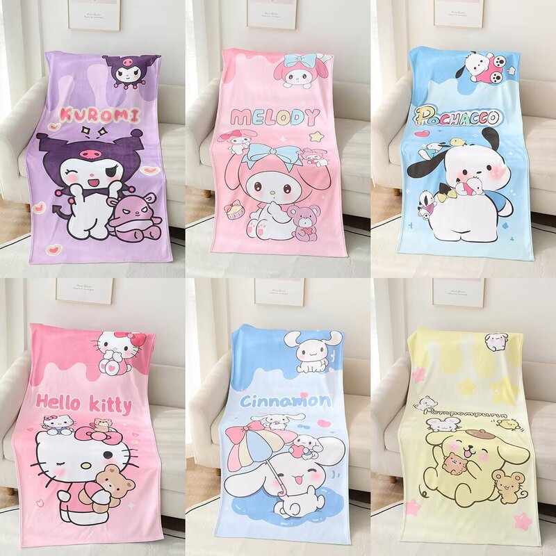 Cartoon Household Bath Towel Soft Quick-drying Thickened Absorbent Beach Towel Bath Towel Yoga Towel Girl's Cute Big Towel