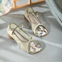 G 72564 Sheer Embroidered Shoes ������廨Ь �羳ŷ��