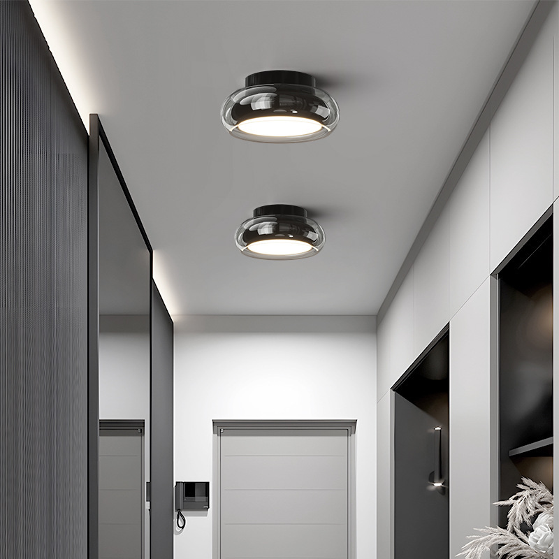 Aisle lights corridor lights Italian minimalist entrance door door hall lights full spectrum eye protection cloakroom balcony ceiling lights