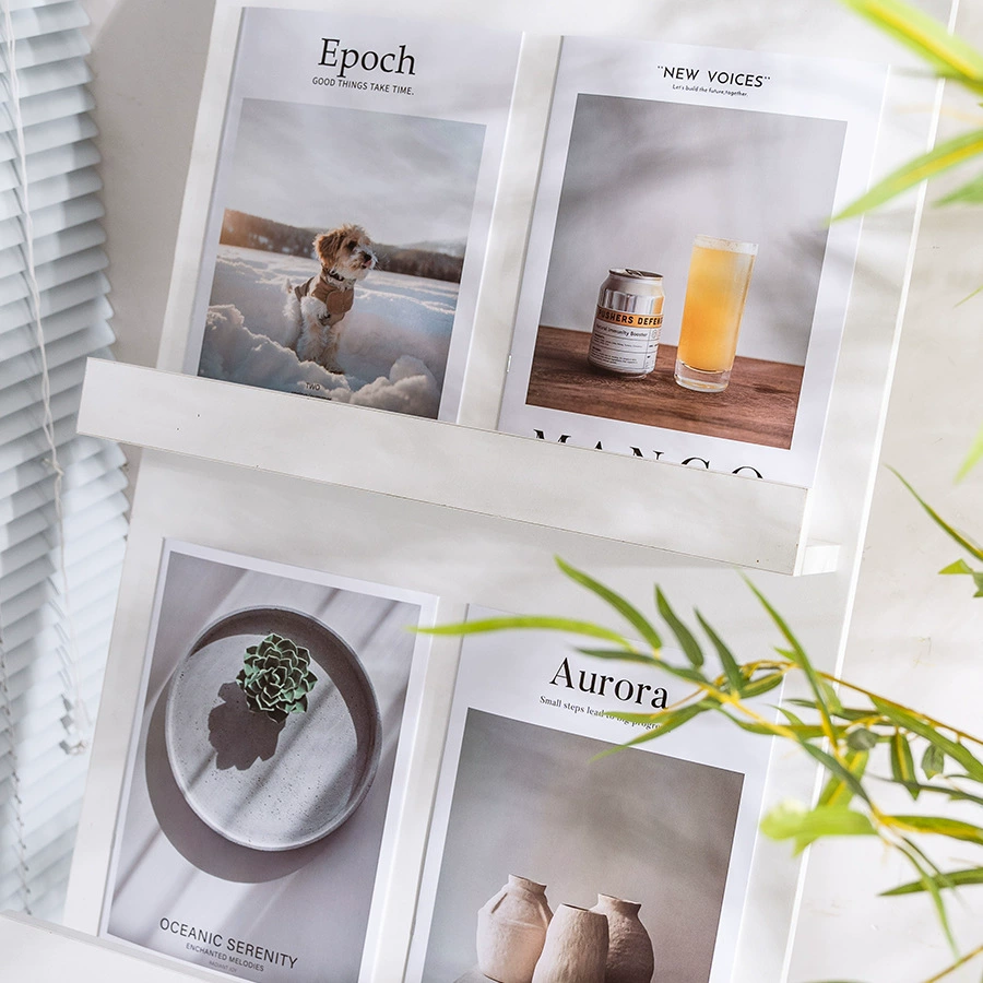 Ins Простой английский журнал книжная фотосъемка реквизит английская бумажная фотосъемка фон модельного дома декор