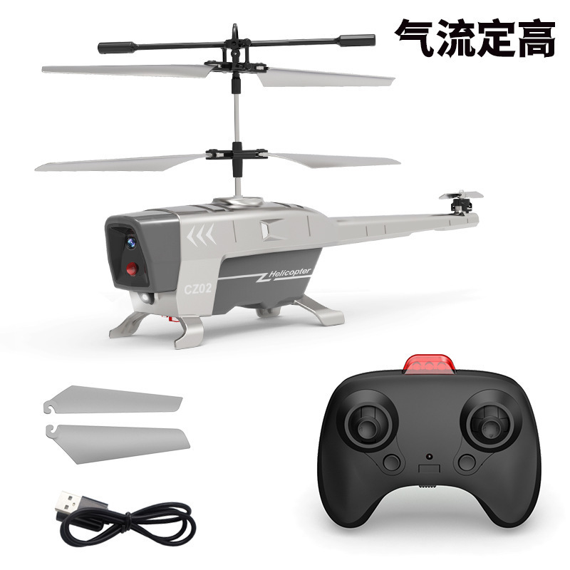3.5 Channel Black Bee Helicopter [Gray]]