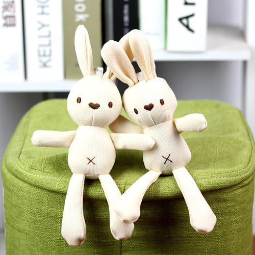 Corn Rabbit Plush Toy Beanie Rabbit School Bag Clothing Pendant Keychain Doll Accessory Rabbit Rag Doll Gift