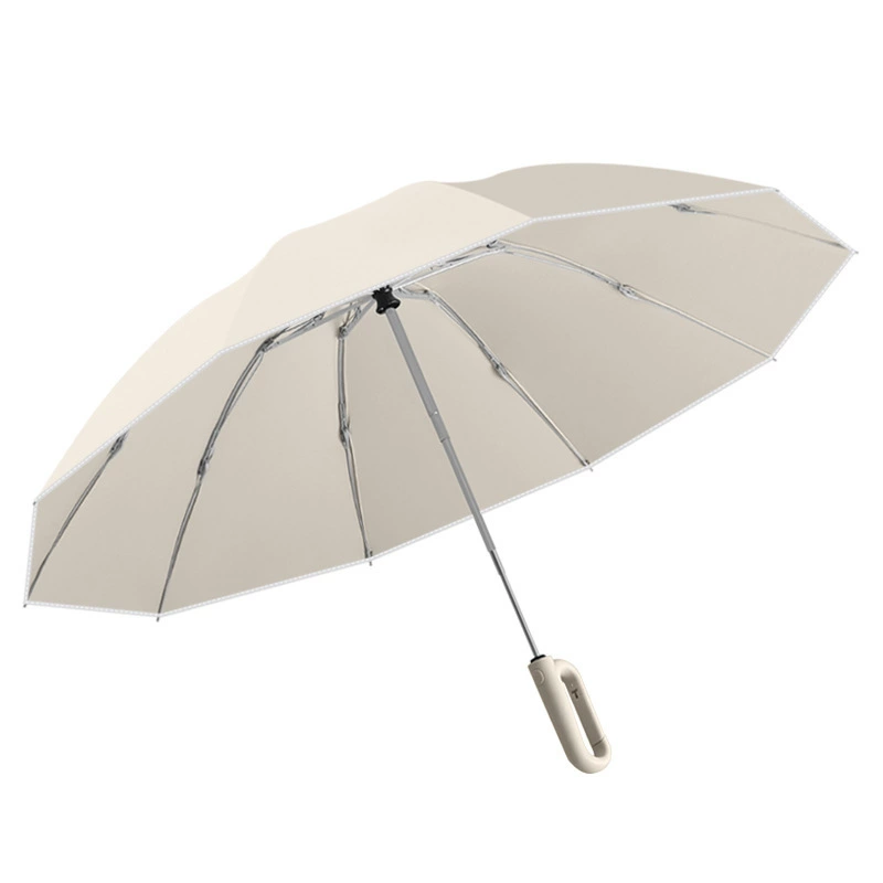 Automatic handheld men's quality windproof umbrella, fully automatic, increased thickness