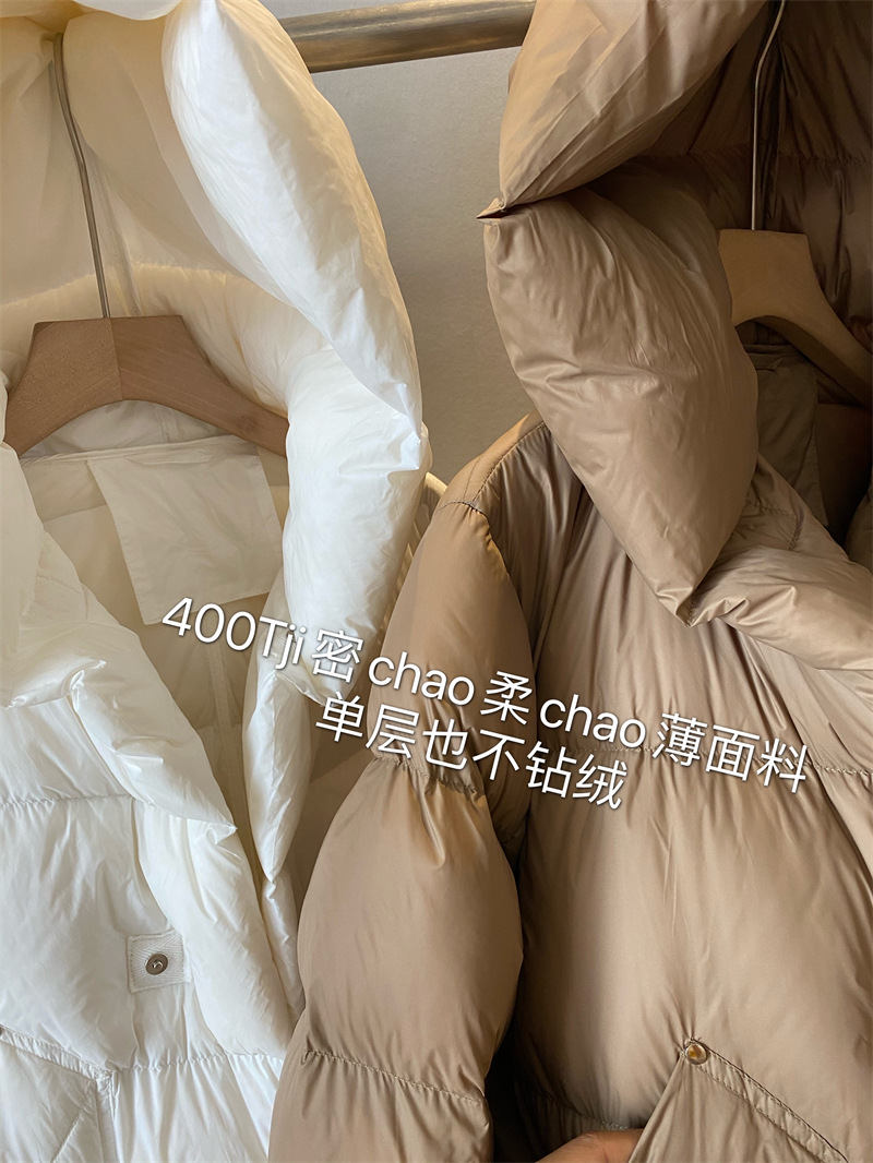 【过冬安全感】90白鸭绒过膝羽绒服