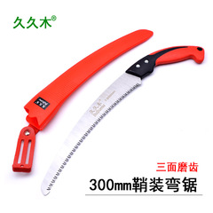 Jiujiumwan Saws 300mm with Sheath Trimming Saw Garden Saw Fruit Saw Woodworking Saw Hand Saw Panel Saw