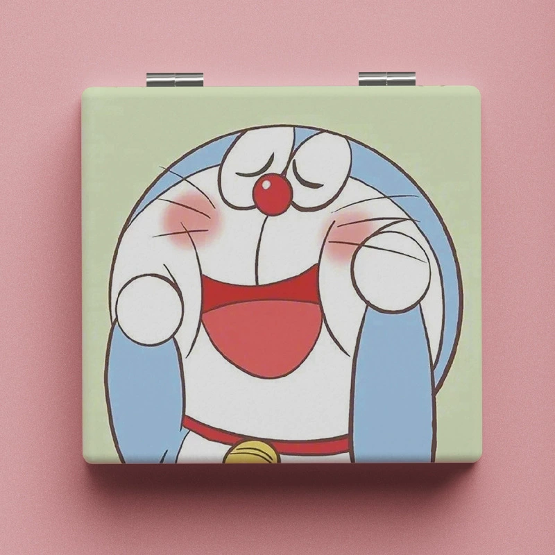 Санрио, милое высококачественное карманное складное зеркало для учащихся начальной школы