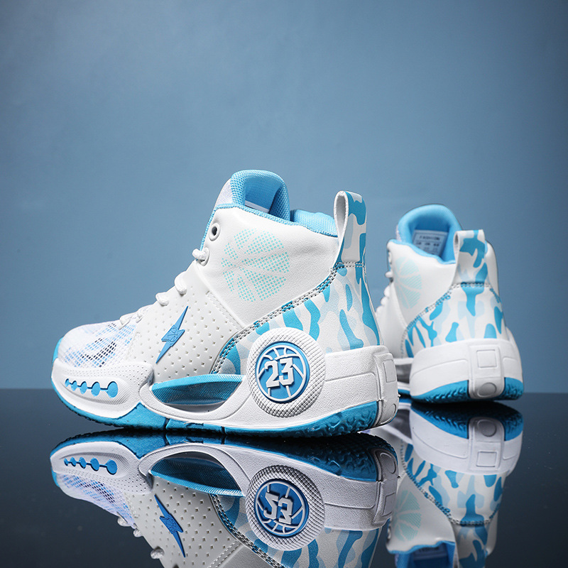 Basketball shoes men's blitz 8 sports children's summer breathable shock-absorbing wear-resistant big children's actual combat shoes_voghion.com