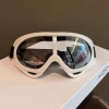 Adult white frame transparent film (unisex)